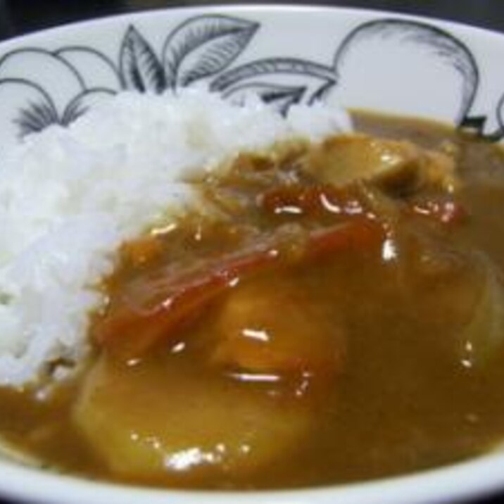 圧力鍋で1分！チキントマトカレー